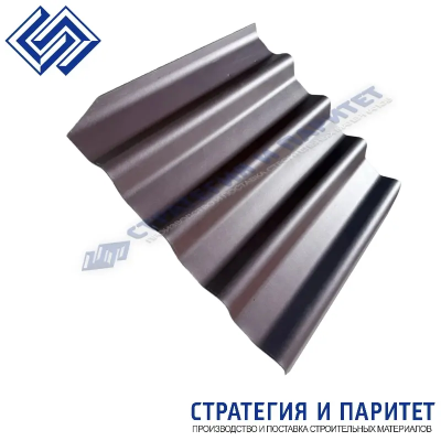 Минеральная черепица RIMROOF 720x940x5,8 мм шоколад RAL 8017 со срезанными углами